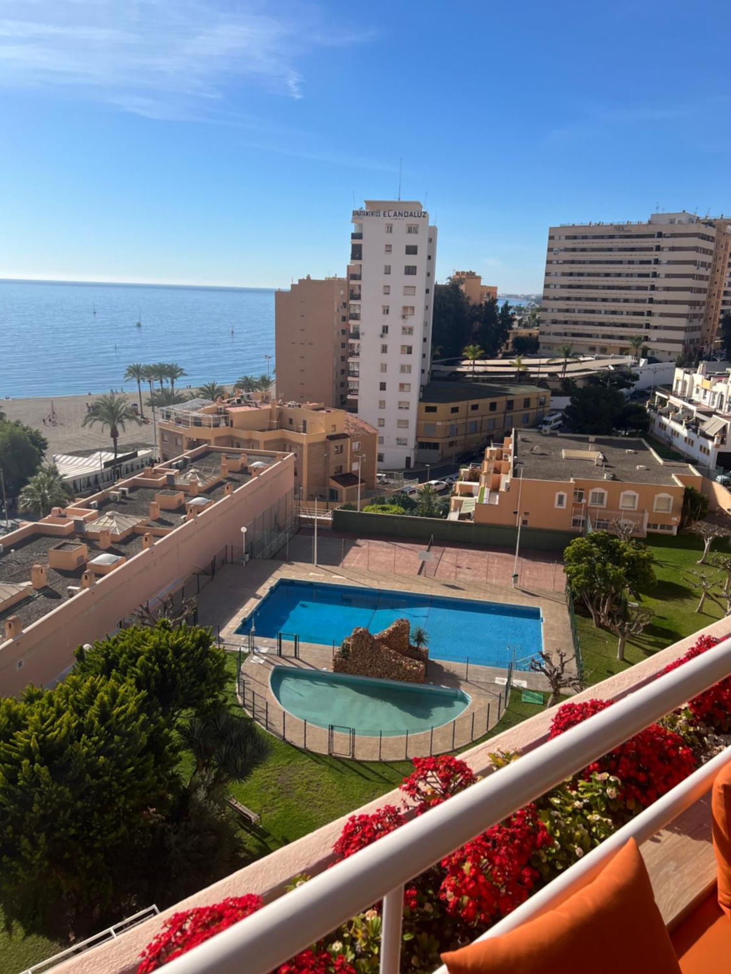 Atico 1ª Linea De Playa En Puerto De Aguadulce Apartment Almeria Bagian luar foto